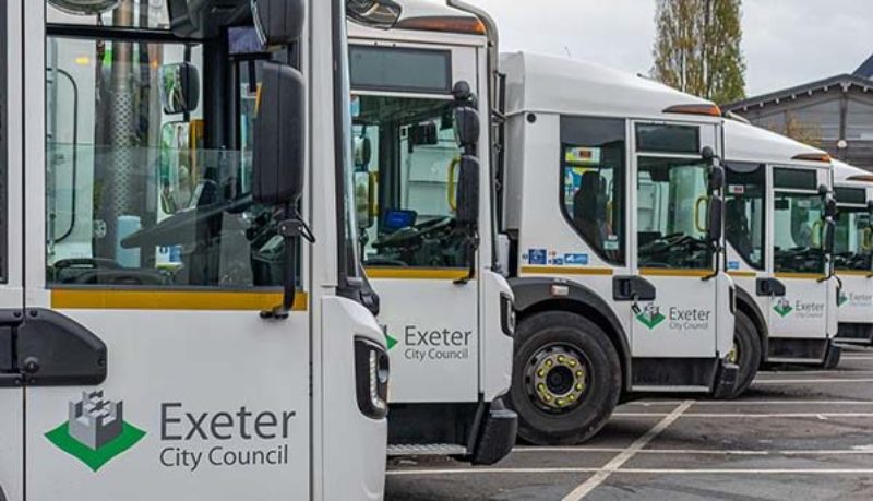 Exter City Waste Collection Fleet