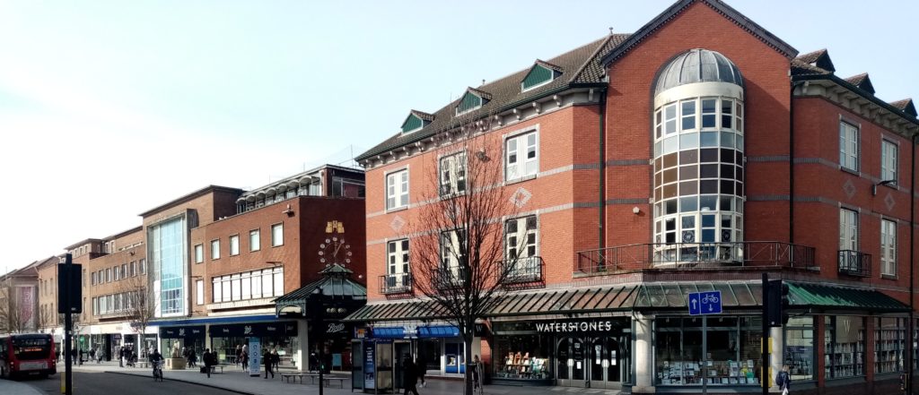image of Exeter high street