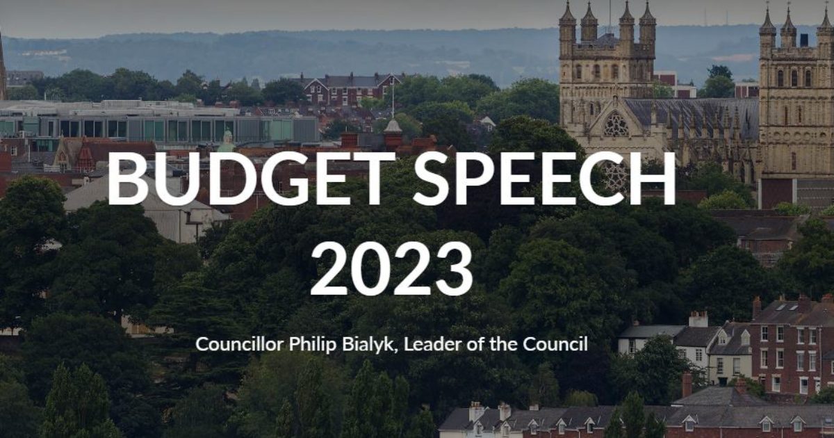Labour Led Exeter City Council set a balanced budget Exeter Labour Party