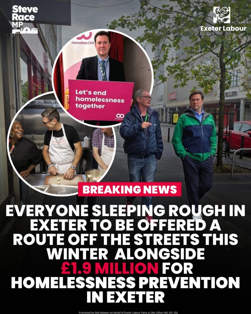 New Labour Funding for Homelessness Prevention 